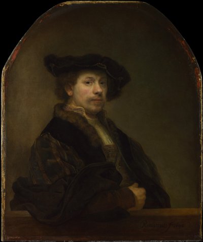 Self Portrait at the Age of 34 by Rembrandt van Rijn